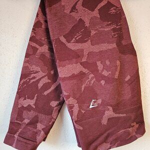 Gymshark Adapt Camo Seamless Leggings Red Camo Size XXL